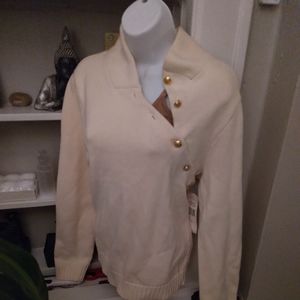Vintage Lauren Ralph Lauren Tundra cream sweater